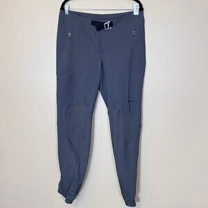 Patagonia Alpine Guide Hiking Climbing Belted Stretch Shell Pants - Women's 10